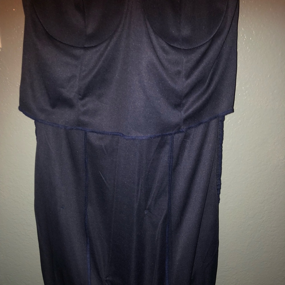 🆕 JACKIE JON 4 SLEEVELESS SHIRRED HALTER DRESS - Picture 7 of 8